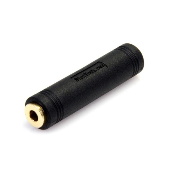 Picture of StarTech.com 3.5 mm to 3.5 mm Audio Coupler - Female to Female