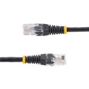 Picture of StarTech.com Cat5e Patch Cable with Molded RJ45 Connectors - 15 m - Black