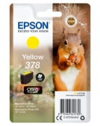 Picture of Epson Squirrel Singlepack Yellow 378 Claria Photo HD Ink