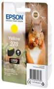 Picture of Epson Squirrel Singlepack Yellow 378 Claria Photo HD Ink
