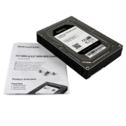 Picture of StarTech.com 2.5” to 3.5” SATA Aluminum Hard Drive Adapter Enclosure with SSD / HDD Height up to 12.5mm
