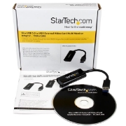 Picture of StarTech.com USB 3.0 to VGA Adapter, USB to VGA Monitor Converter for Windows, Slim (no support for macOS/ChromeOS/Linux) - TAA