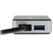 Picture of StarTech.com USB 3.0 to HDMI Adapter w/ 1x USB, USB to HDMI Monitor Converter for Windows (no support for macOS/ChromeOS/Linux) - TAA