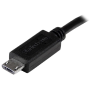 Picture of StarTech.com USB OTG Cable - Micro USB to Micro USB - M/M - 8 in.