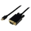 Picture of StarTech.com 10ft (3m) Mini DisplayPort to VGA Adapter Converter Cable – mDP to VGA 1920x1200 - Black