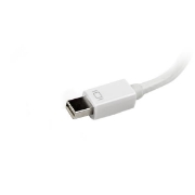 Picture of StarTech.com Travel A/V Adapter: 3-in-1 Mini DisplayPort to VGA DVI or HDMI Converter - White