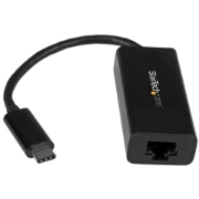 Picture of StarTech.com ​​USB-C to Gigabit Ethernet Adapter - Black​