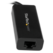 Picture of StarTech.com ​​USB-C to Gigabit Ethernet Adapter - Black​