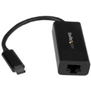 Picture of StarTech.com ​​USB-C to Gigabit Ethernet Adapter - Black​