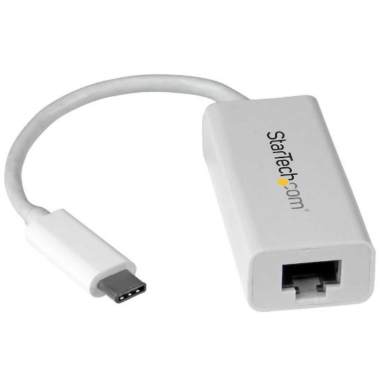 Picture of StarTech.com USB-C to Gigabit Network Adapter - White