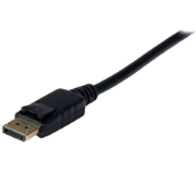 Picture of StarTech.com 6ft (1.8m) DisplayPort to VGA Cable - Active DisplayPort to VGA Adapter Cable - 1080p Video - DP to VGA Monitor Cable - DP 1.2 to VGA Converter - Latching DP Connector