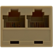 Picture of StarTech.com 2-to-1 RJ45 Splitter Cable Adapter - F/M