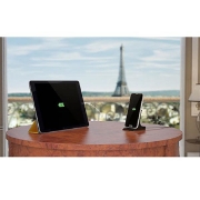 Picture of StarTech.com Dual-port USB wall charger - international travel - 17W/3.4A - black
