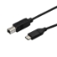 Picture of StarTech.com USB-C to USB-B Printer Cable - M/M - 3 m (10 ft.) - USB 2.0