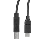 Picture of StarTech.com USB-C to USB-B Printer Cable - M/M - 3 m (10 ft.) - USB 2.0