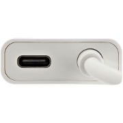 Picture of StarTech.com USB C to HDMI 2.0 Adapter with Power Delivery - 4K 60Hz USB Type-C to HDMI Display Video Converter - 60W PD Pass-Through Charging Port - Thunderbolt 3 Compatible - White
