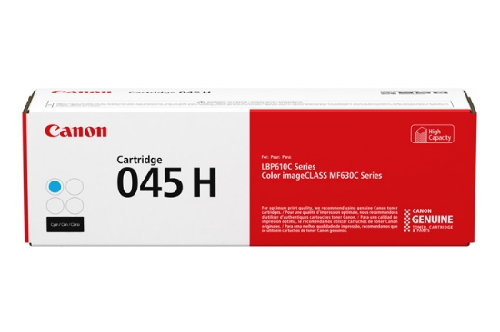 Picture of Canon 045 H toner cartridge 1 pc(s) Original Cyan