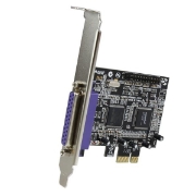 Picture of StarTech.com 2 Port PCI Express / PCI-e Parallel Adapter Card – IEEE 1284 with Low Profile Bracket
