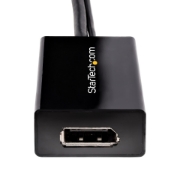 Picture of StarTech.com DVI to DisplayPort Adapter - USB Power - 1920 x 1200 - DVI to DisplayPort Converter - Video Adapter - DVI-D to DP