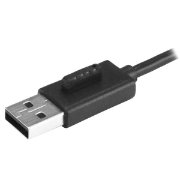 Picture of StarTech.com 4-Port Portable USB 2.0 Hub with Built-in Cable