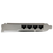 Picture of StarTech.com 4-Port Gigabit Ethernet Network Card - PCI Express, Intel I350 NIC