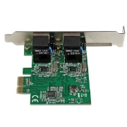Picture of StarTech.com Dual Port Gigabit PCI Express Server Network Adapter Card - PCIe NIC