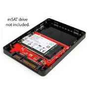 Picture of StarTech.com 2.5in SATA to Mini SATA SSD Adapter Enclosure