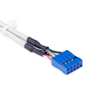 Picture of StarTech.com 4 Port USB A Female Slot Plate Adapter