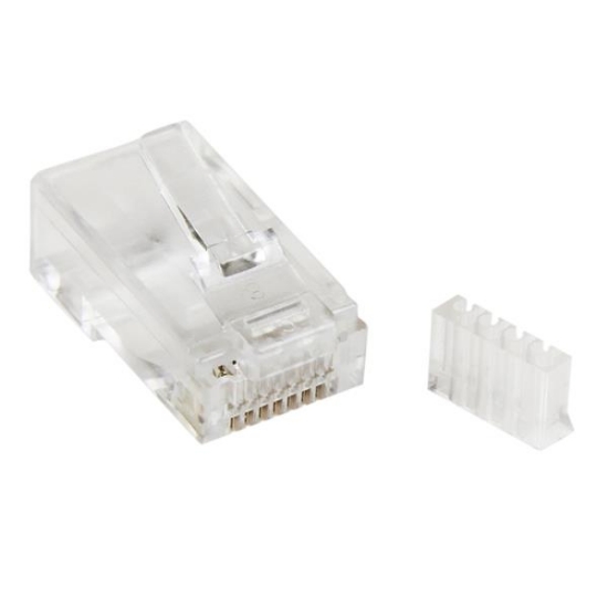 Picture of StarTech.com Cat 6 RJ45 Modular Plug for Solid Wire - 50 Pack