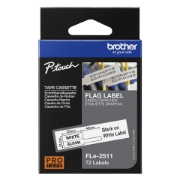 Picture of Brother FLE2511 label-making tape Black on white
