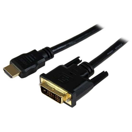 Picture of StarTech.com 1.5m HDMI® to DVI-D Cable - M/M