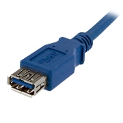 Picture of StarTech.com 1m Blue SuperSpeed USB 3.0 Extension Cable A to A - M/F