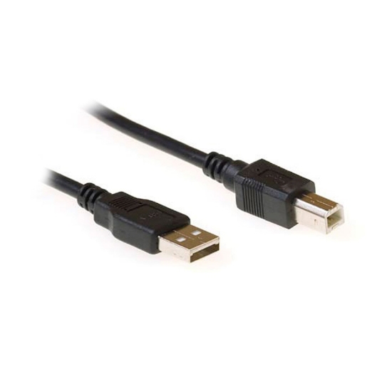 Picture of Ewent EC2403 USB cable USB 2.0 3 m USB A USB B Black