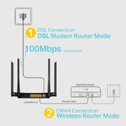Picture of TP-Link AC1200 Wireless VDSL/ADSL Modem Router
