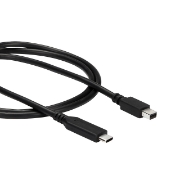 Picture of StarTech.com 1 m (3.3 ft.) USB-C to Mini DisplayPort Cable - 4K 60Hz - Black