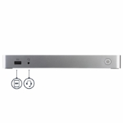 Picture of StarTech.com Dual Monitor USB C Docking Station with 60W Power Delivery for Windows Laptops - USB C to HDMI / DVI Dock - USB 3.1 Gen 1 Type C Dock w/ Charging - Thunderbolt 3 Compatible