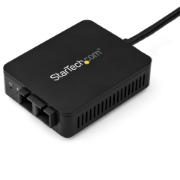 Picture of StarTech.com USB 3.0 to Fiber Optic Converter - 1000Base-SX SC
