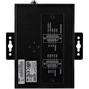 Picture of StarTech.com 4 Port Serial Hub USB to RS232/RS485/RS422 Adapter - Industrial USB 2.0 to DB9 Serial Converter Hub - IP30 Rated - Din Rail Mountable Metal Serial Hub - 15kV ESD Protection
