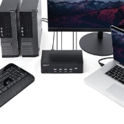 Picture of StarTech.com 4 Port HDMI KVM Switch - 4K 30Hz - Dual Display