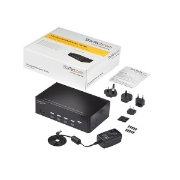 Picture of StarTech.com 4 Port HDMI KVM Switch - 4K 30Hz - Dual Display