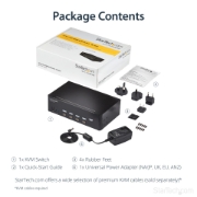 Picture of StarTech.com 4 Port HDMI KVM Switch - 4K 30Hz - Dual Display