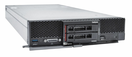 Picture of Lenovo ThinkSystem SN550 server Intel® Xeon® 6140 2.3 GHz 32 GB DDR4-SDRAM