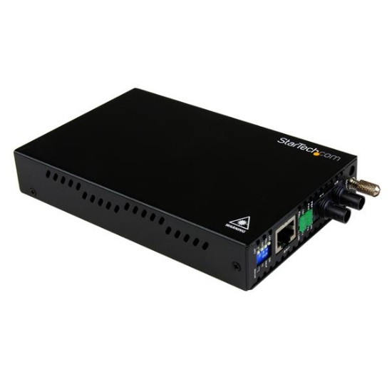 Picture of StarTech.com 10/100 Mbps Multi Mode Fiber Media Converter ST 2 km