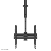 Picture of Neomounts NM-C440DBLACK Dual monitor/TV mount ceiling 32-60" - h 56-91 cm