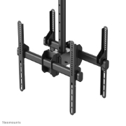 Picture of Neomounts NM-C440DBLACK Dual monitor/TV mount ceiling 32-60" - h 56-91 cm