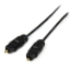 Picture of StarTech.com 15 ft Thin Toslink Digital Optical SPDIF Audio Cable