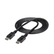 Picture of StarTech.com 6ft (2m) DisplayPort 1.2 Cable - 4K x 2K Ultra HD VESA Certified DisplayPort Cable - DP to DP Cable for Monitor - DP Video/Display Cord - Latching DP Connectors