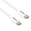 Picture of StarTech.com Thunderbolt 3 Cable - 20Gbps - 2m - White - Thunderbolt, USB, and DisplayPort Compatible