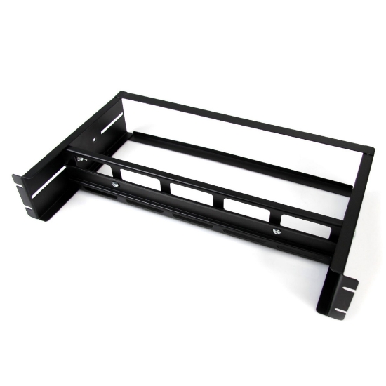 Picture of StarTech.com Adjustable Rackmount DIN Rail Kit with Top Hat/Mini/G Rails