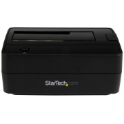 Picture of StarTech.com Single Bay USB 3.1 / eSATA to SATA Hard Drive Docking Station, USB 3.1 (10 Gbps) Hard Drive Dock, External 2.5/3.5" SATA III HDD/SSD Docking Station, Top-Loading Hard Drive Bay